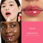 Korean Lip Oil - Applecherry - pH Color-Changing Plumping Lip Gloss