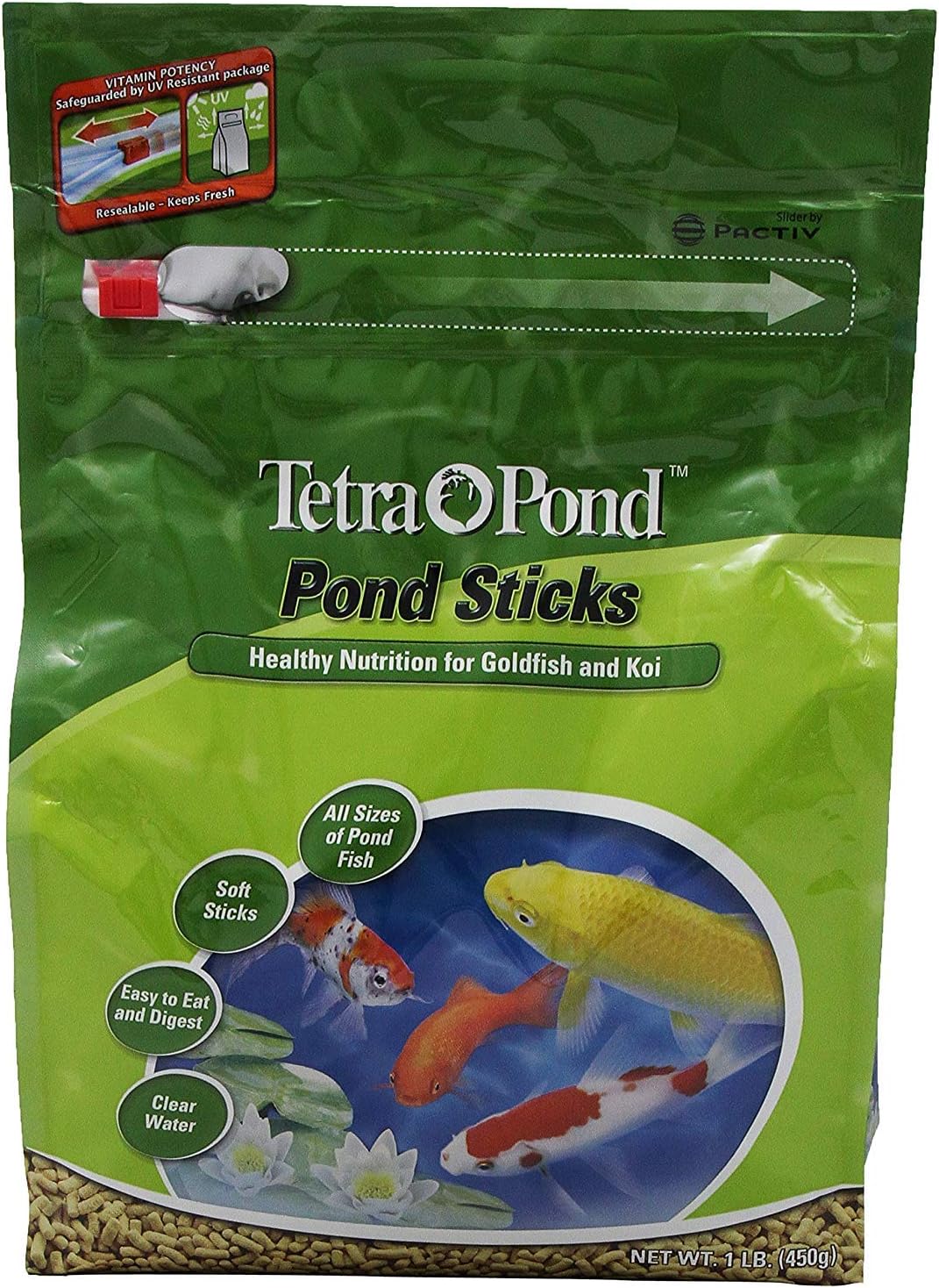 Pond Sticks Fish Food For Goldfish & Koi, 1 lbs