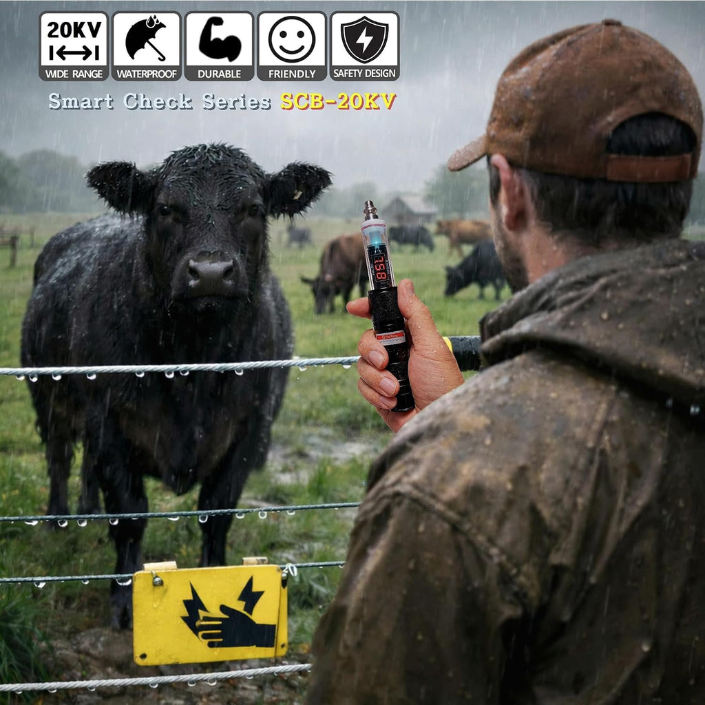 Electric Fence Tester, 20,000V