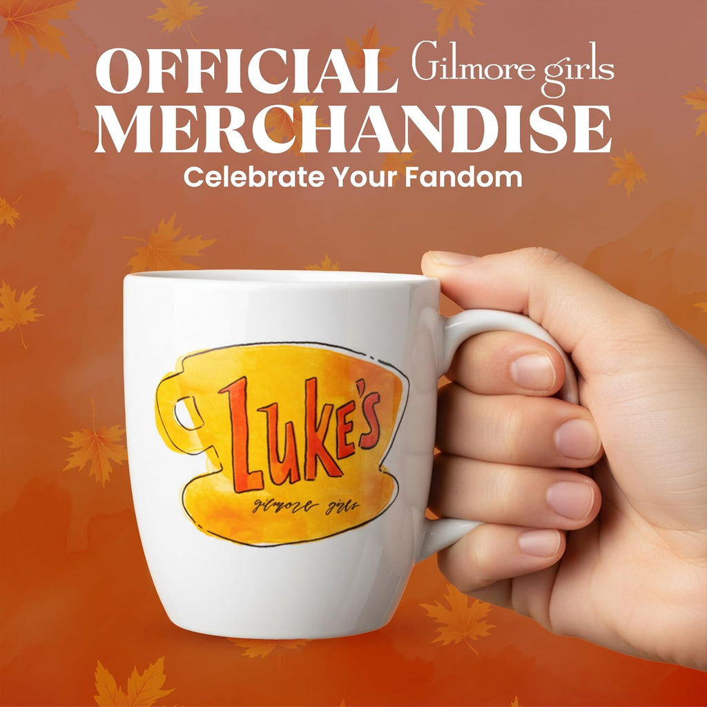Gilmore Girls Luke's Diner Stars Hollow, Ceramic Mug, 18oz