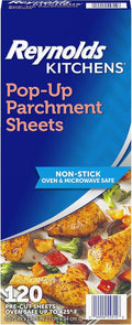Kitchens Pop-Up Parchment Paper Sheets, 120ct