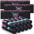 12 Pcs Baseball Cooling Towels Baseball Drip (Black)