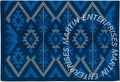 Western Show Saddle Pad/Blanket for Horses - Handmade Wool Saddle Blanket with New Zealand Design, Thick, Durable &