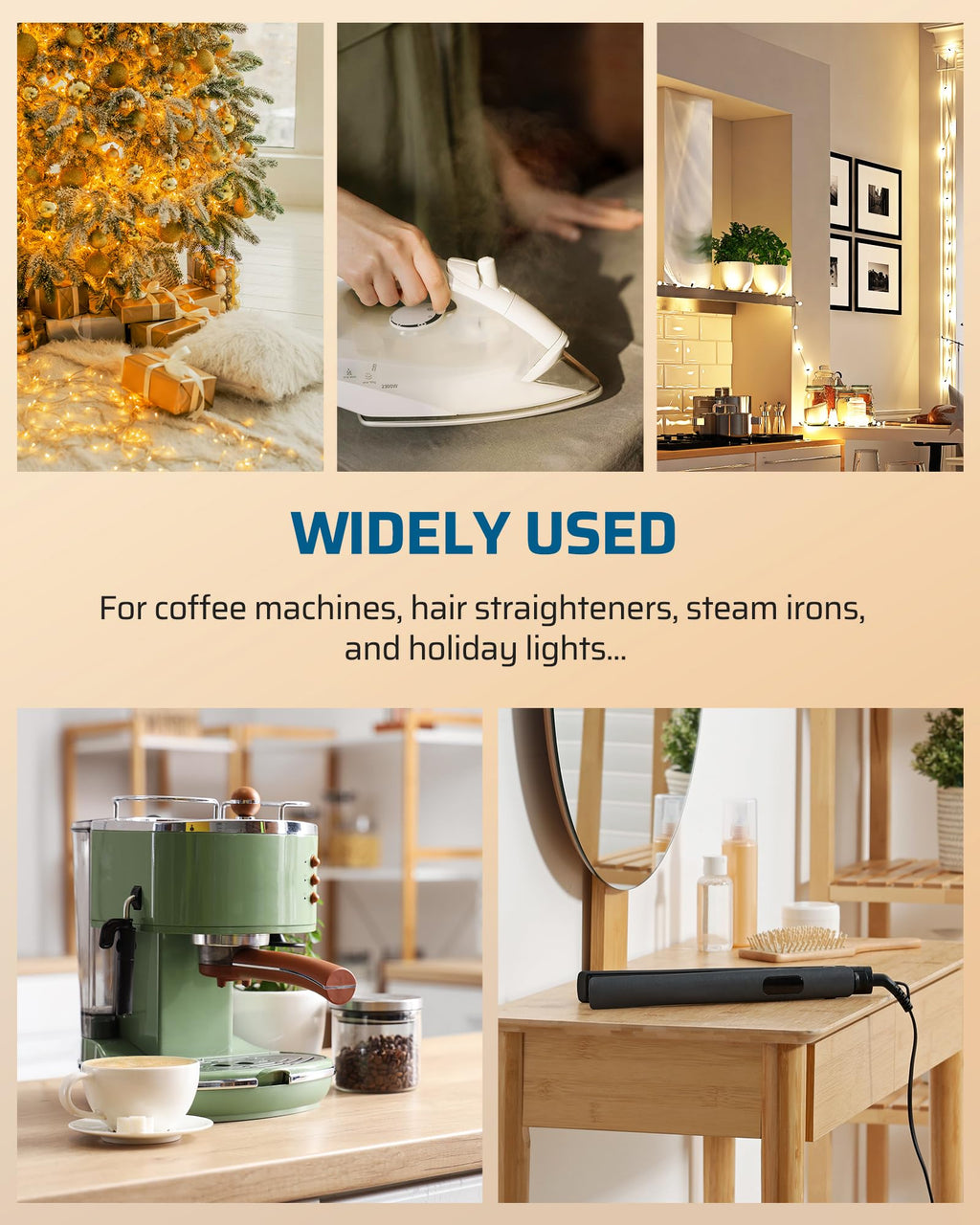 Indoor Countdown Timer Outlet, Timers for Electrical Outlets