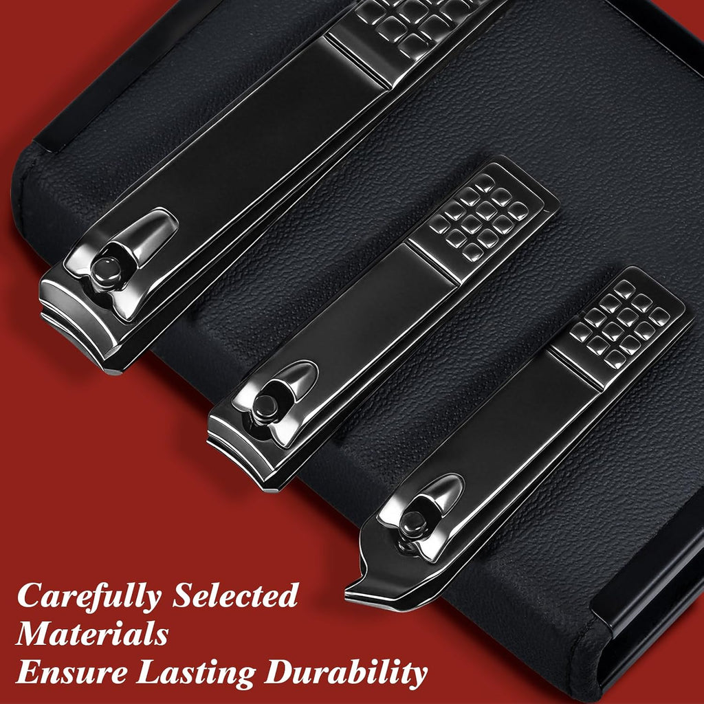 Manicure Set Men Personal Care Tools Accessories 9Pcs Nail Clippers