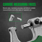 SK 0-1" Outside Micrometer, 0.0001" Resolution, ±0.00015" Accuracy