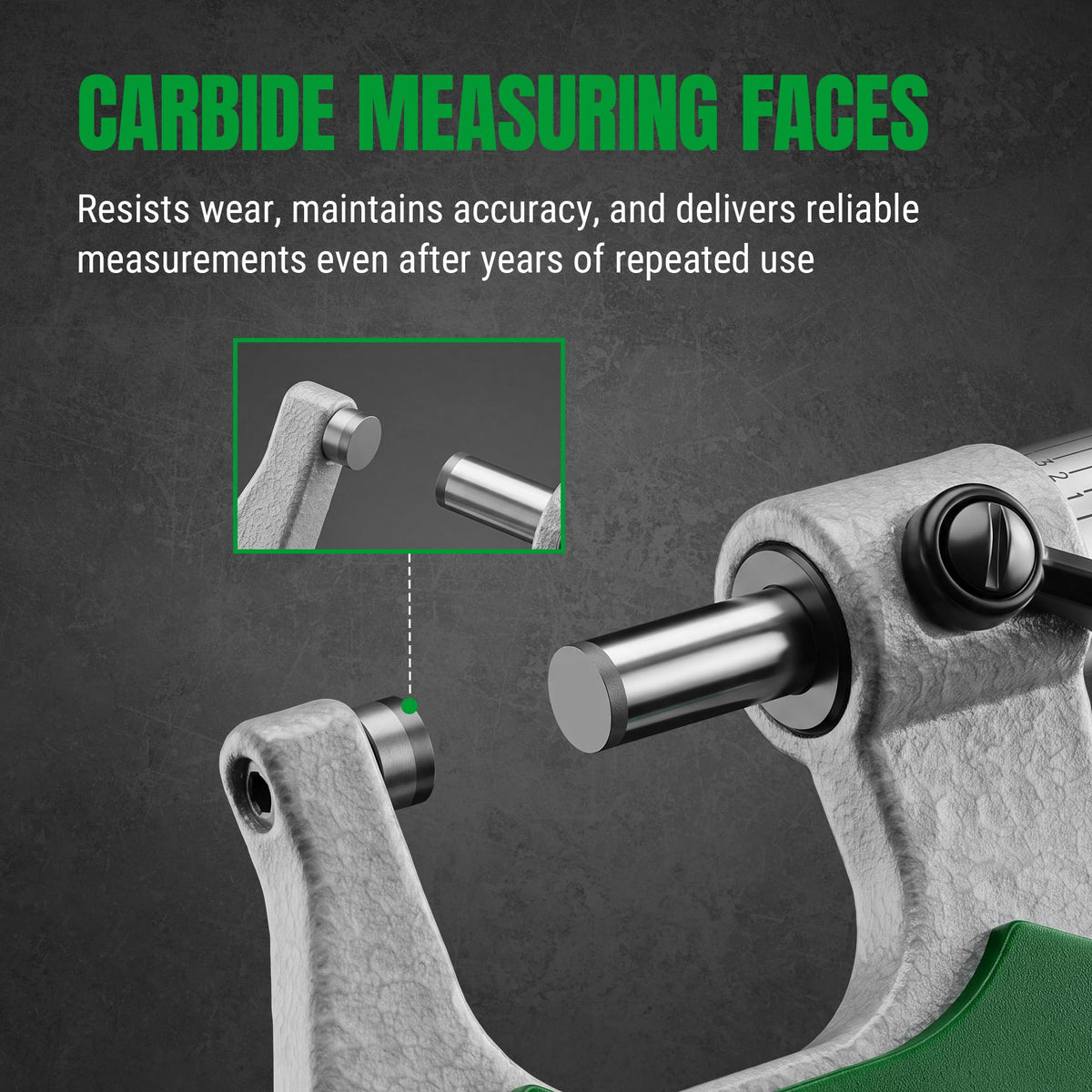 SK 0-1" Outside Micrometer, 0.0001" Resolution, ±0.00015" Accuracy