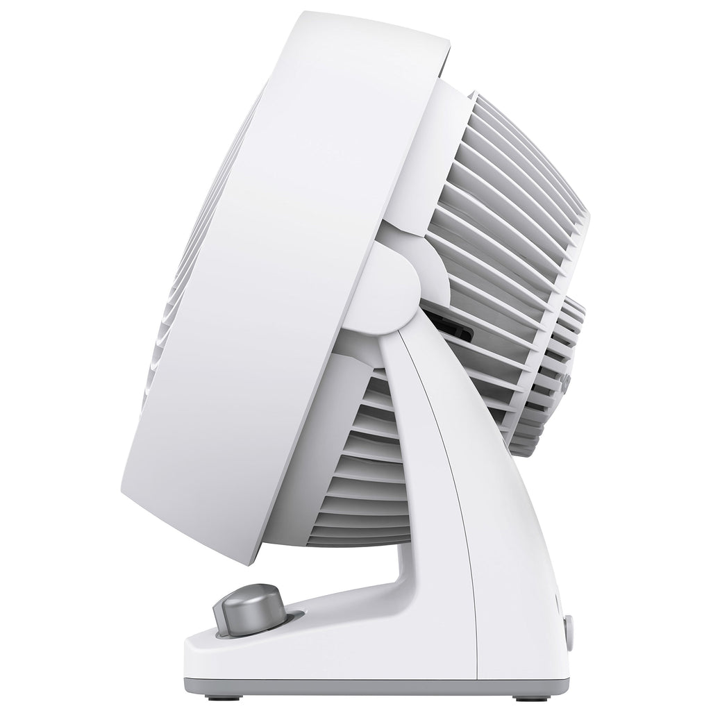 533DC Energy Smart Small Air Circulator Fan with Variable Speed Control, White