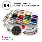 Large Sewing Kit with Thread and Needles for Beginners and Adults