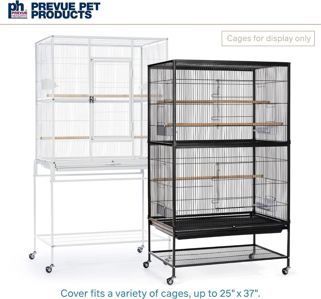 Large Bird Cage Cover - Black, Size Large