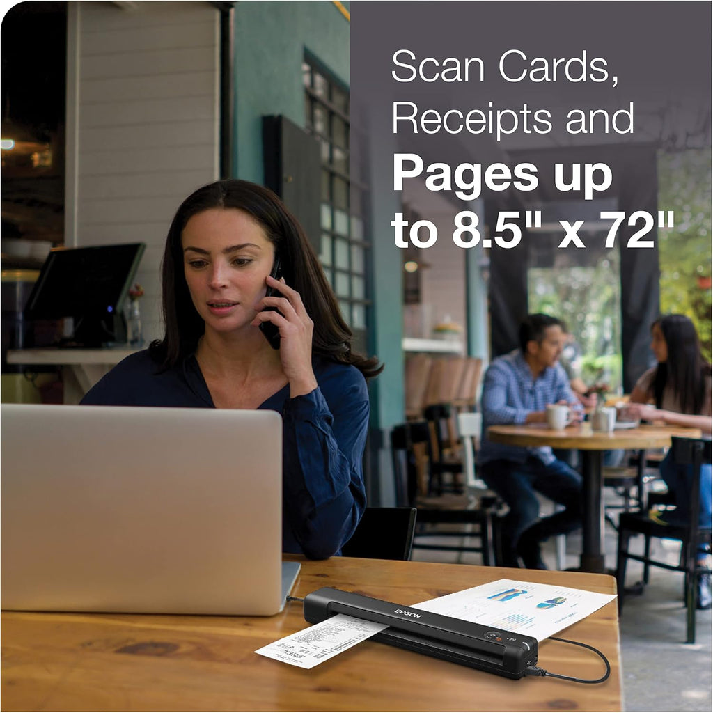 Workforce ES-50 Compact & Lightweight Mobile Document Scanner