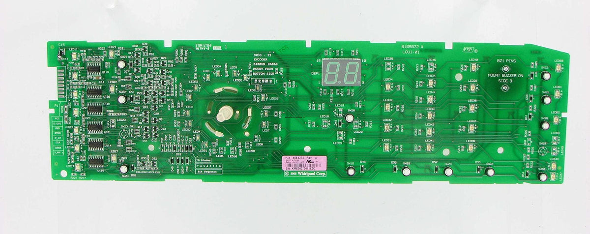 CoreCentric Remanufactured Laundry Washer Control Board Replacement for Whirlpool 8564372 / WP8564372