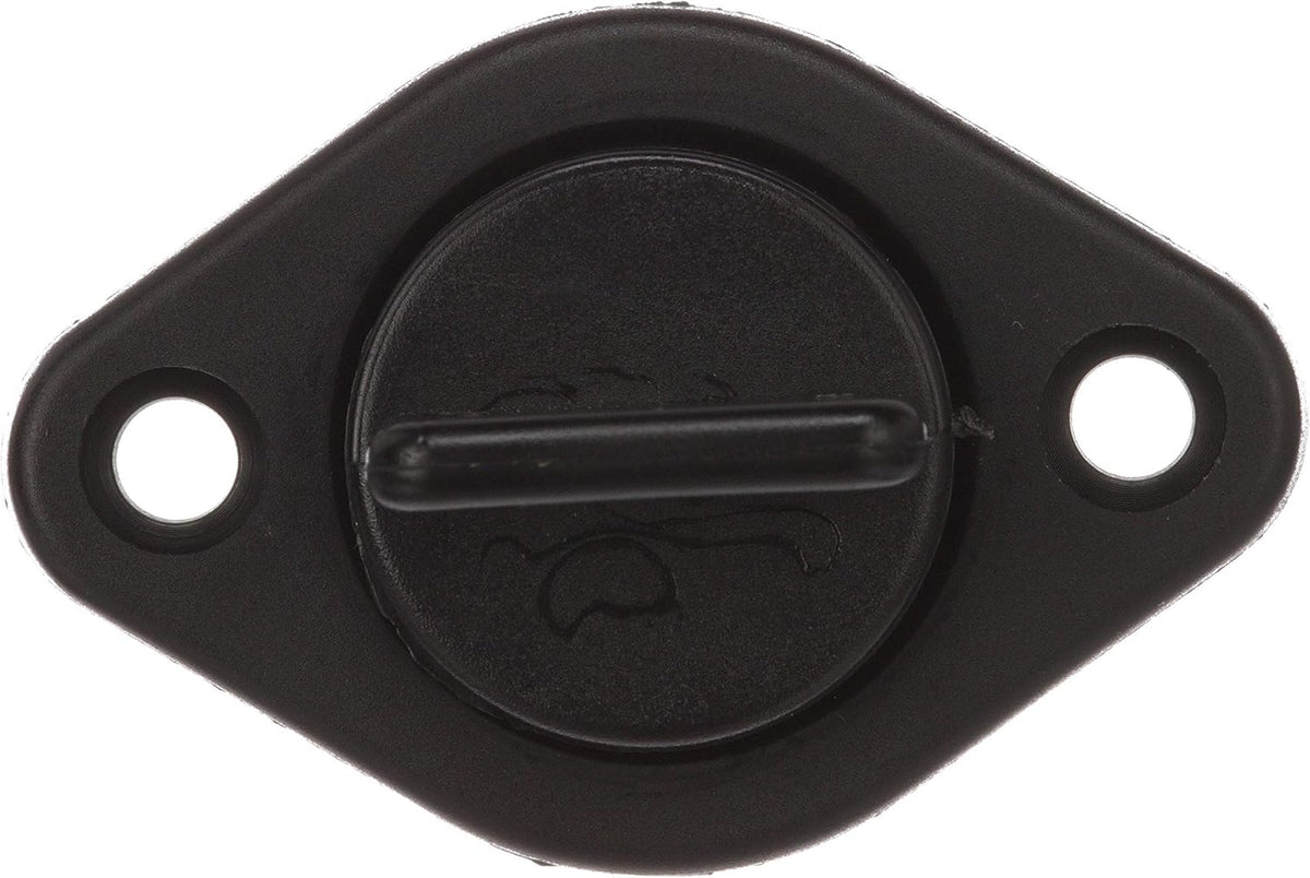 Attwood 17211-3 Drain Plug and Receiver Kit, ¾-Inch Diameter 1-Piece Plug, Threaded Receiver, Molded Black Plastic