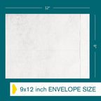 9x12 Tyvek Envelopes – Strong Lightweight Professional Shipping Mailer Tear Resistant DuPont Tyvek Construction &