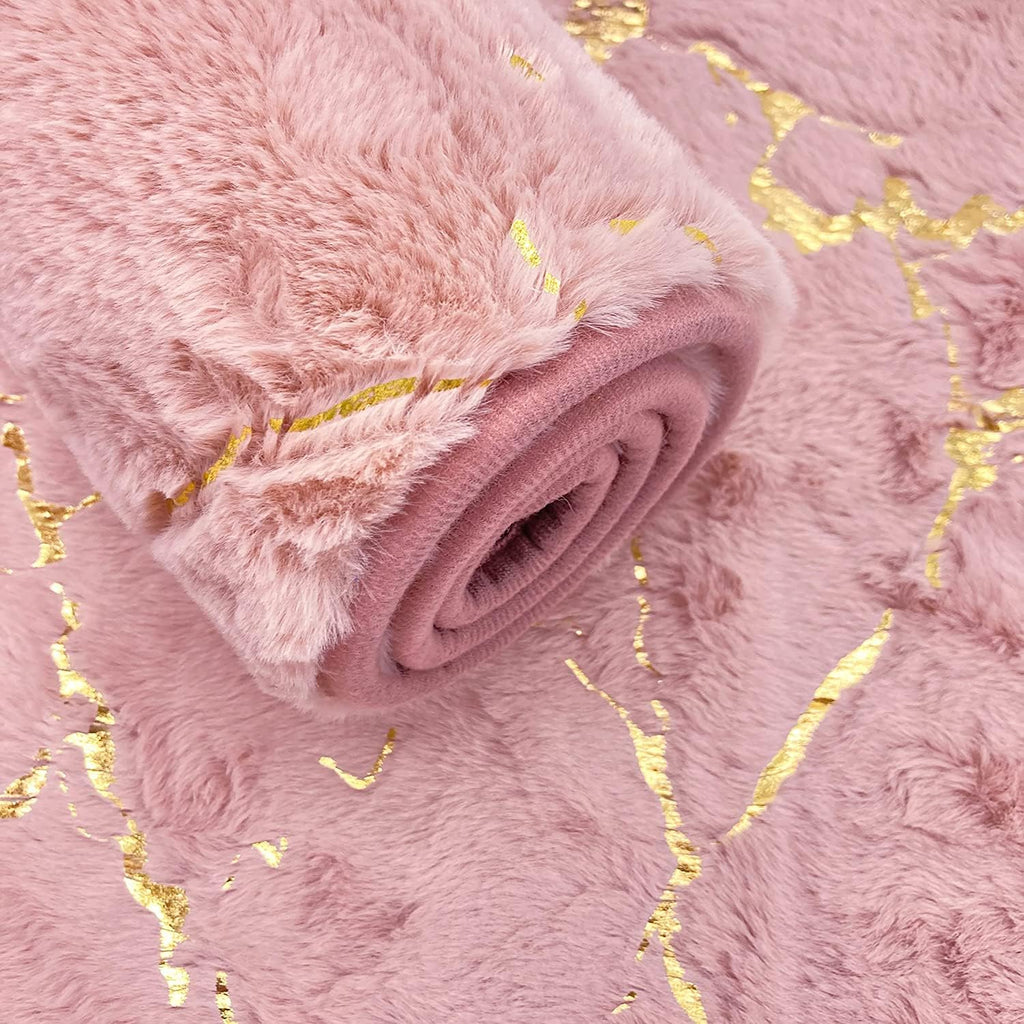 Set of 2 Marble Bathroom Rugs Nonslip Pink Bathroom Mats Ultra Soft Washable Bath Mats for Bathroom Floor Mats Carpet