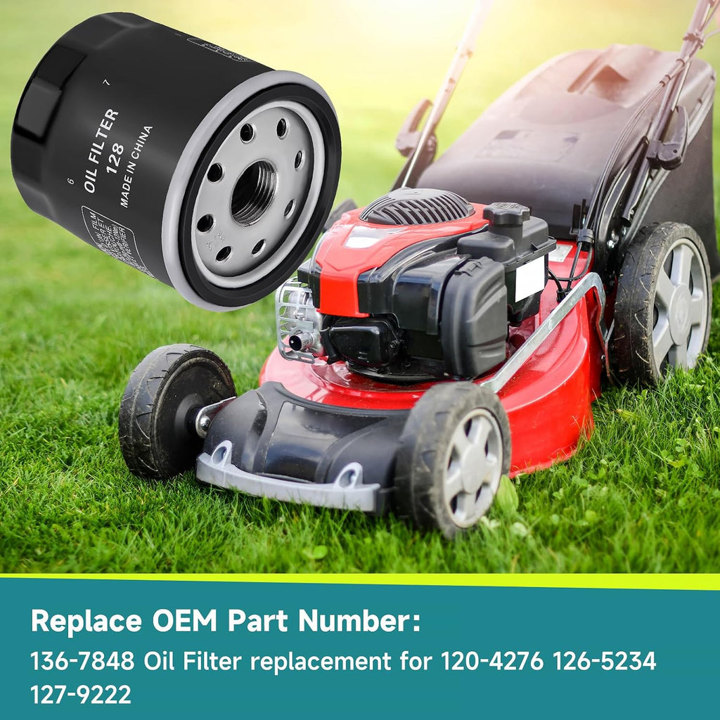 120-4276 136-7848 Oil Filter for Toro E-Series, Timecutter (1pc)
