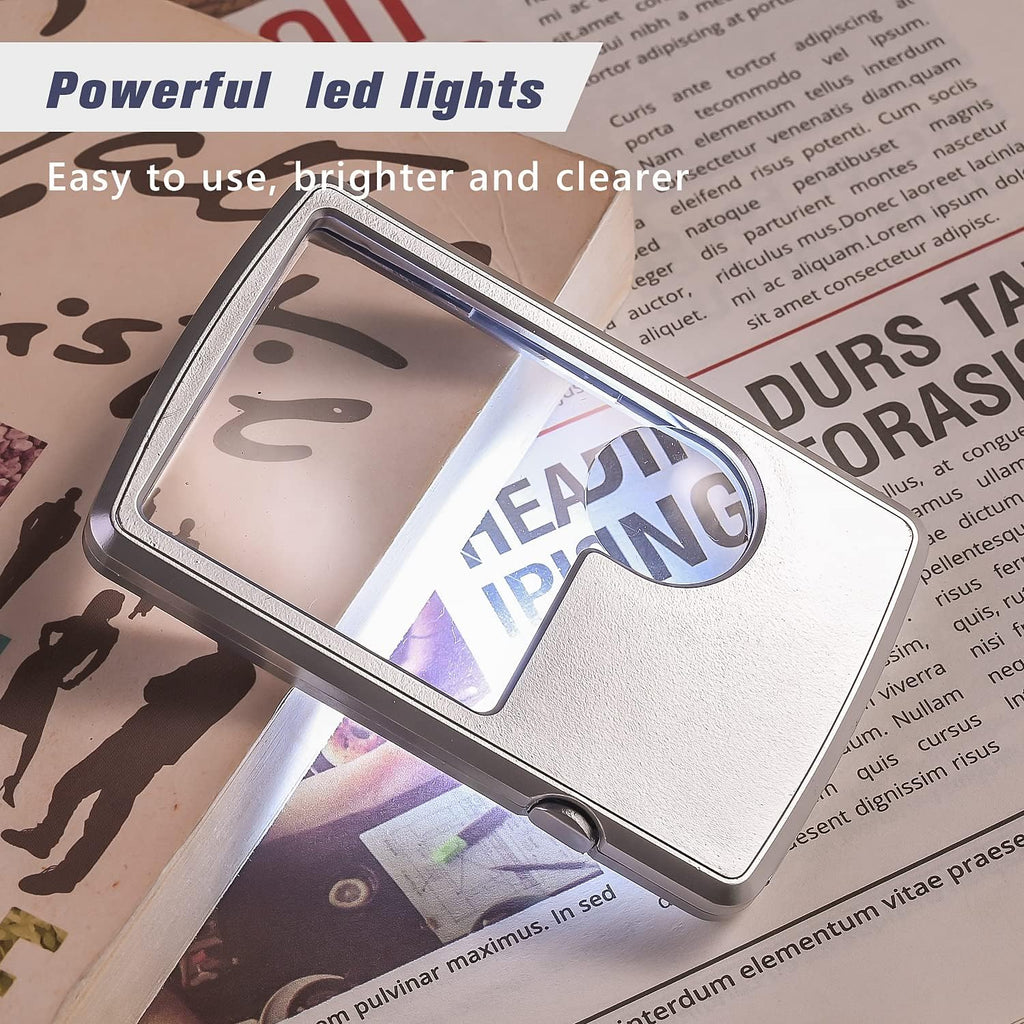 3X 6X Loupe Magnifier Magnifying Glass Pocket Coin Jewelers Supplies | 2 Pcs,3X,6X,slide-out,eye loupe,with