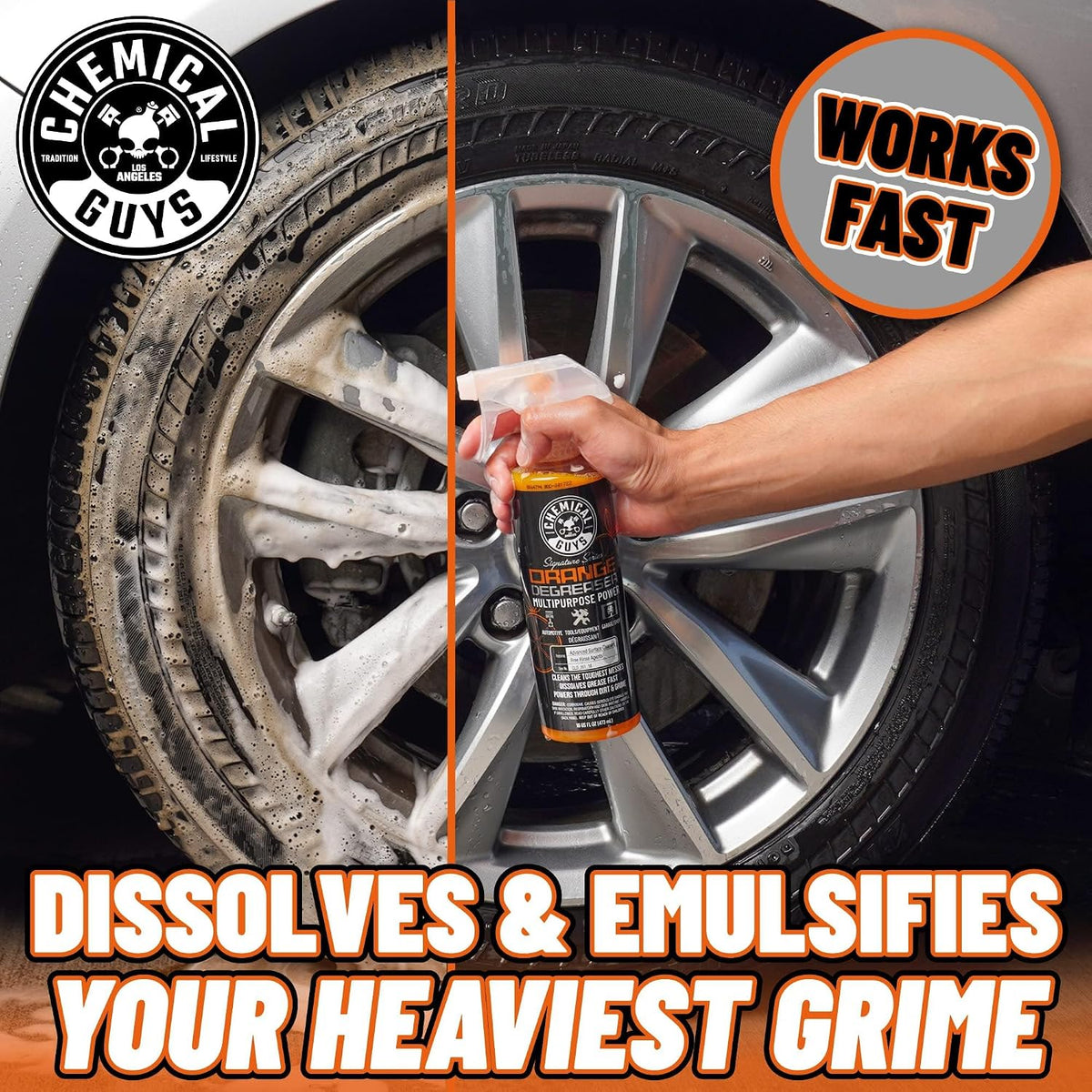 Signature Series Orange Degreaser Spray, Heavy Duty, 16 oz