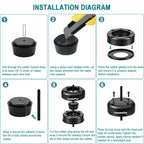 Marine Round Cable Gland Waterproof Marine Cable Seal Pass Through