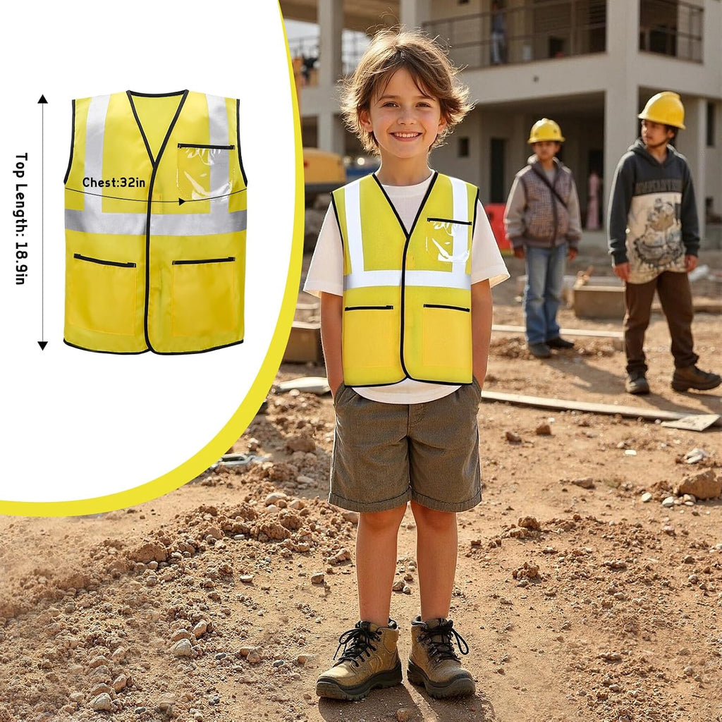 Toddler Dress Up Clothes, 4 in 1 Career Costumes for Kids 3-8 | Four complete career outfits for pretend play at