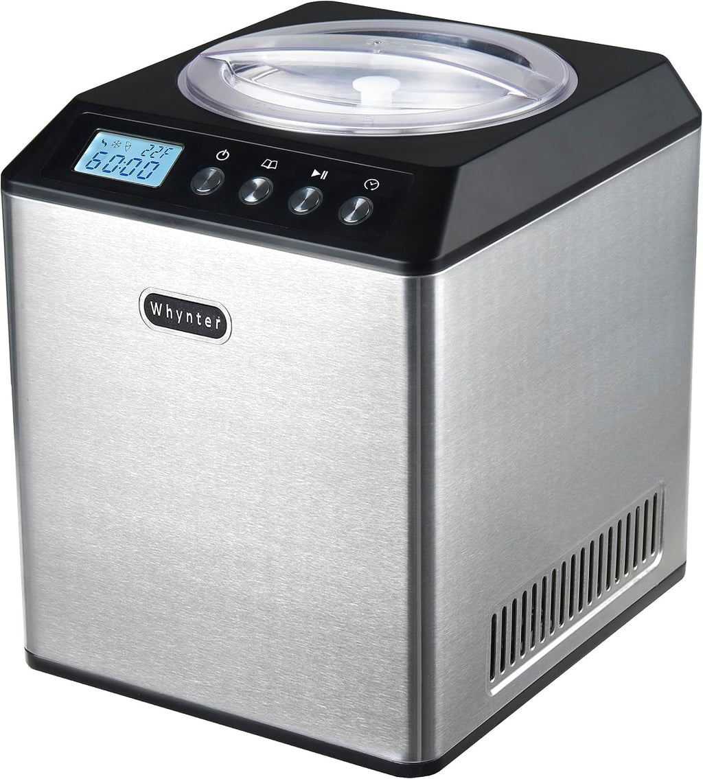 Upright Automatic Ice Cream Maker, 2.1 Qt, ICM-201SB