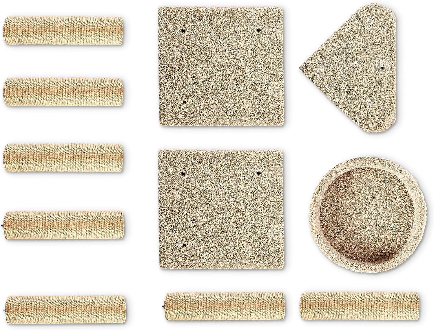 Cat Tree Tower - Multi-Level Climbing Activity Center for Indoor Cats & Kittens with Scratching Posts, Platform, Jute