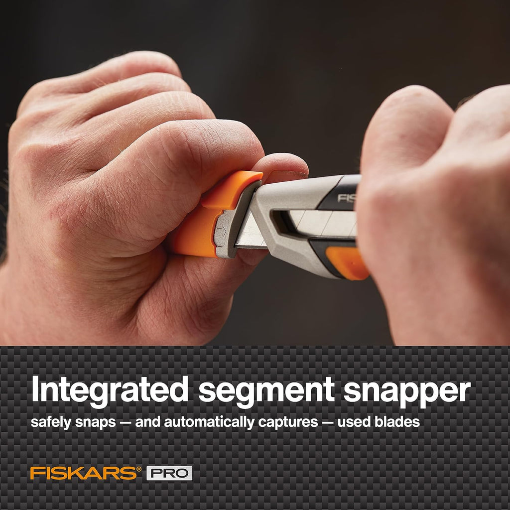Pro Snap-Off Utility Knife, Accomodates 18mm Snap-Off Blades