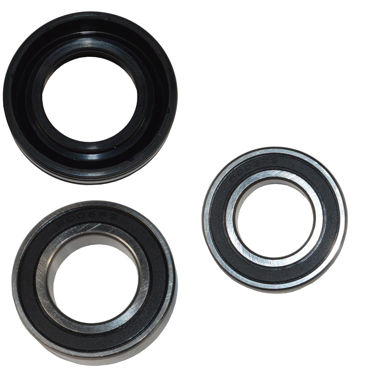HQRP Bearing and Seal Kit Works with Whirlpool WTW6700TU1 WTW6700TU2 WTW6700TW0 WTW6700TW1 WTW6700TW2 WTW6800WB1 WTW6800WE1 WTW6800WL1 WTW6800WU1 WTW6800WW1 WTW7300XW1 WTW7300XW2 Washer Tub