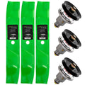 8TEN Spindle Mulching Blade Kit for Exmark 103-1183 44 Inch Deck
