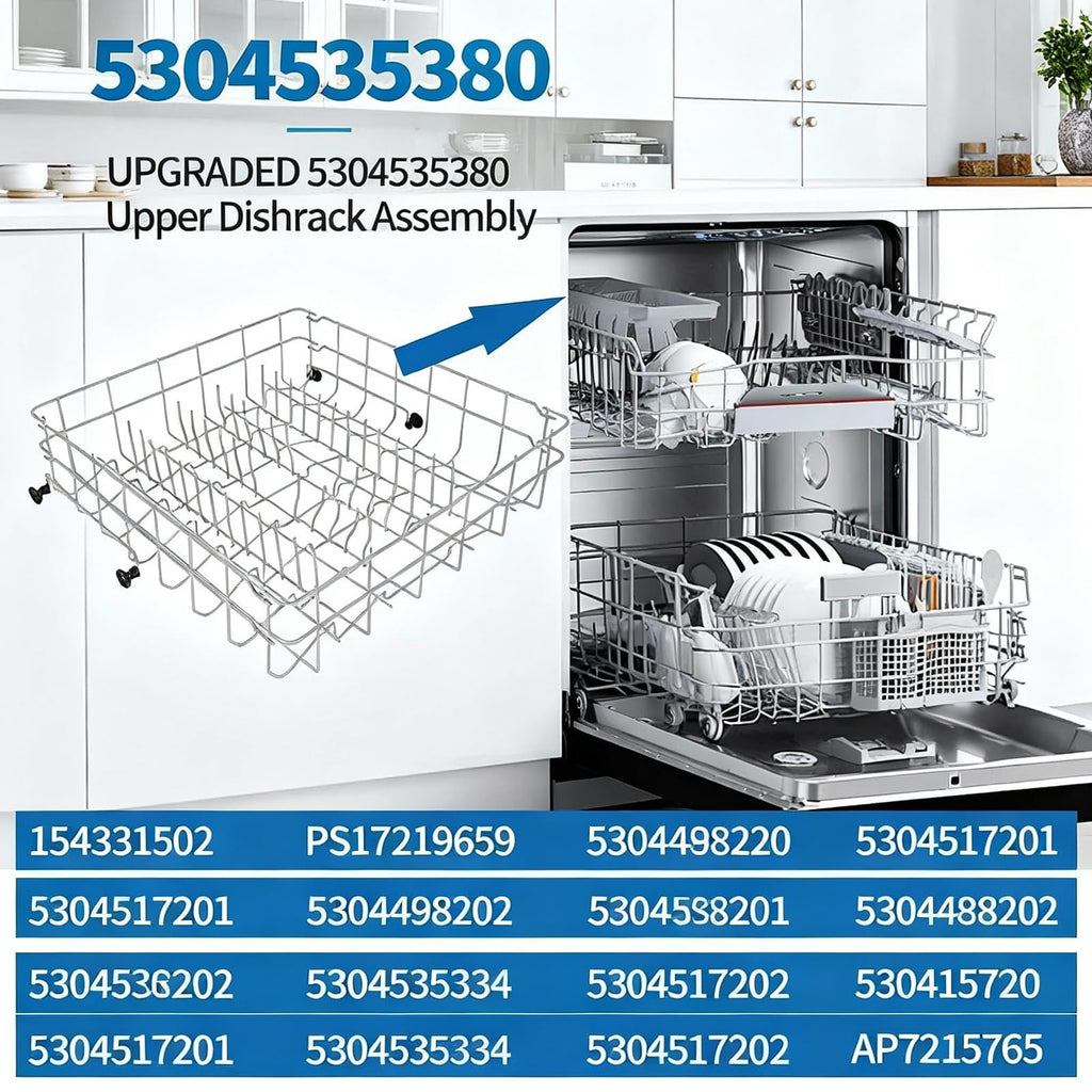 CDIWULDN 5304535380 Dishwasher Upper Rack Replacement
