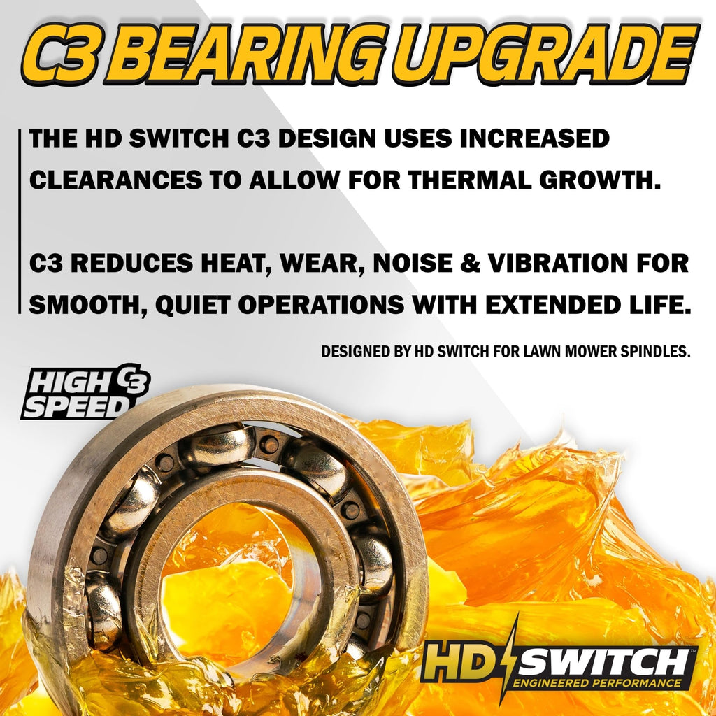 6-Pack 59125000 59225700 59202600 Premium C3 Spindle Bearings
