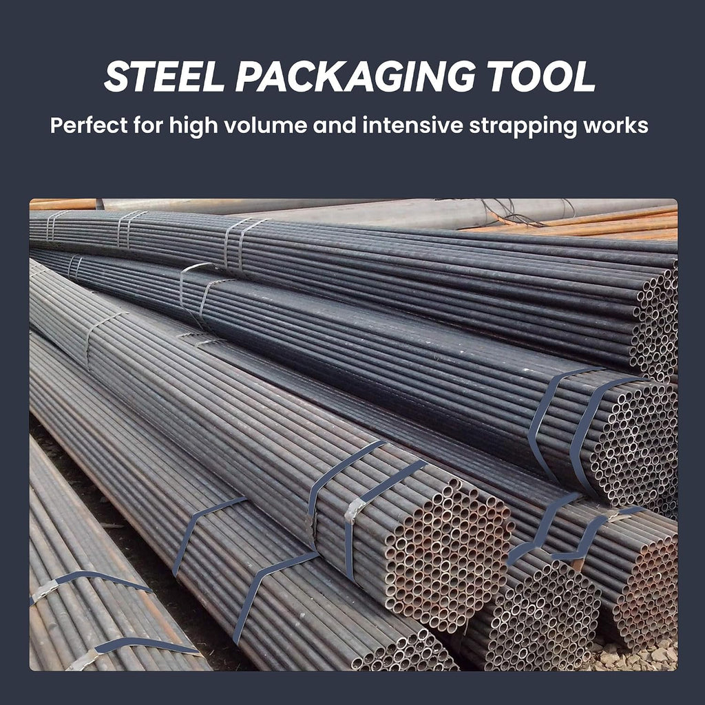 60pcs Closed Seals Buckles, Push Type, for 1.25'' (32mm) Width Strap Steel Strapping for High-Efficiency Pallet