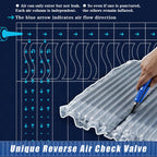 Extra Thick Bubble Wrap,7.87” x 164 ft Air Pillows For Shipping