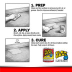 Rubber Sealant Coating, Waterproof, White, 16 oz