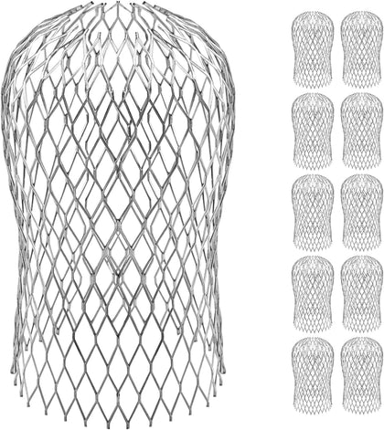 10 Pack Gutter Downspout Guards Screen 3.5 Inch Filter Leaf Strainer