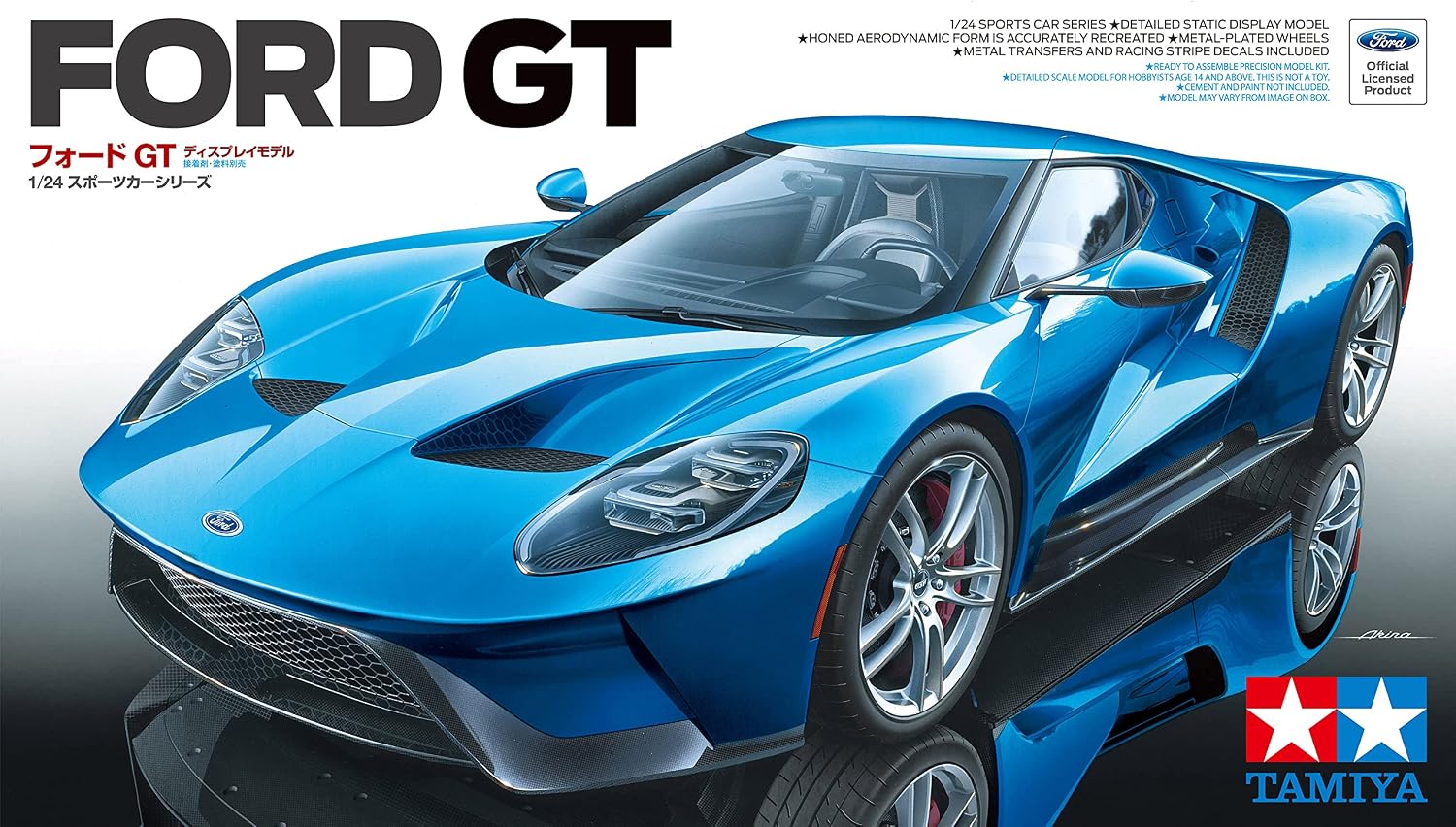 24346 1/24 Ford GT Plastic Model Kit
