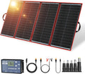 300W Foldable Solar Panel Kit with PWM Controller and USB Ports | 15.2 lb; folds to 19.3 x 37.4 in; includes dual USB