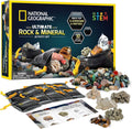 National Geographic Rock Collection with 50 Specimens to Share for Kids | 1.25 Lbs. Assorted Rocks, Minerals, and