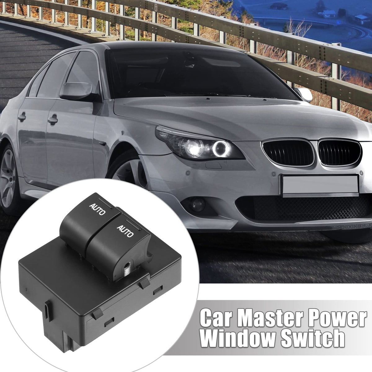 X AUTOHAUX 4R3Z-14529-CA Car Master Power Window Switch for Ford