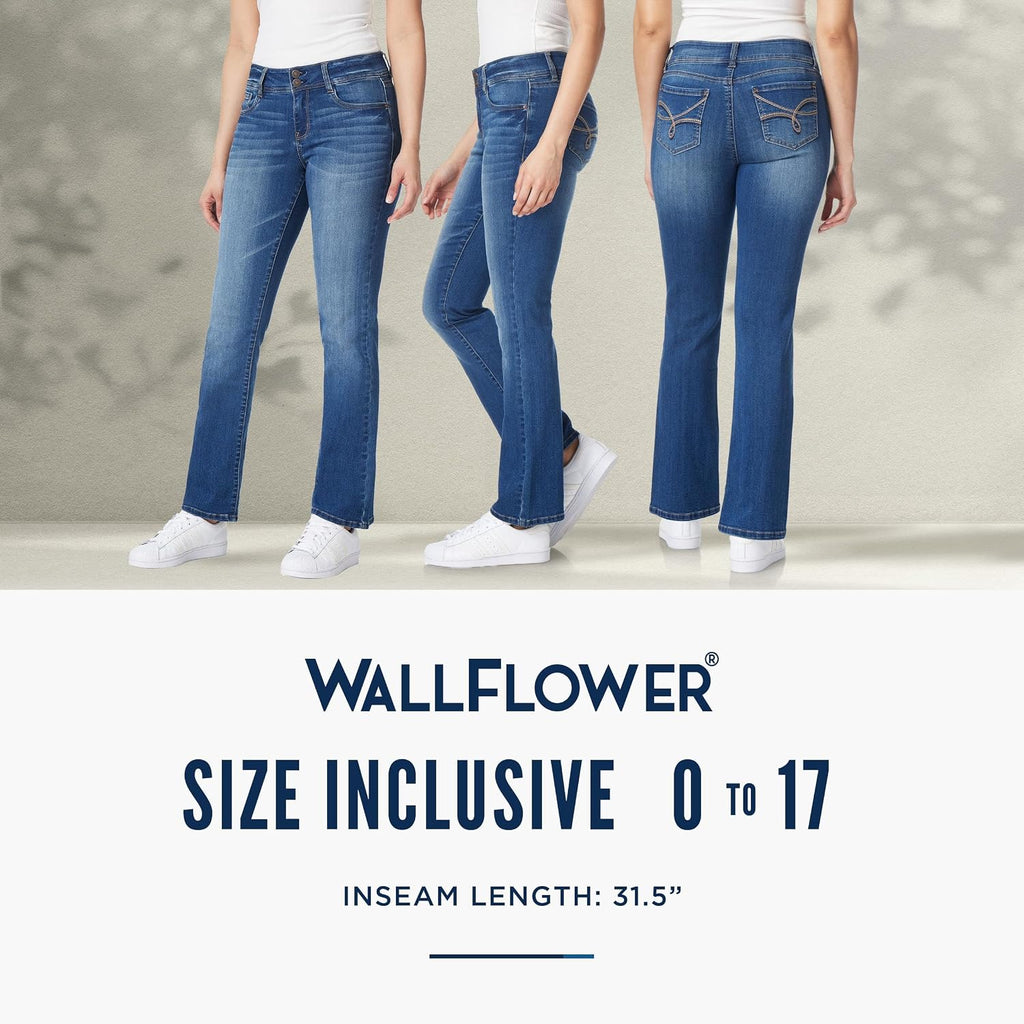 Women's Ultra Slim Bootcut Jeans, Sizes 0-17