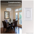 GE in-Wall Switch, 3-Way, Paddle Rocker, White, 5 Pack