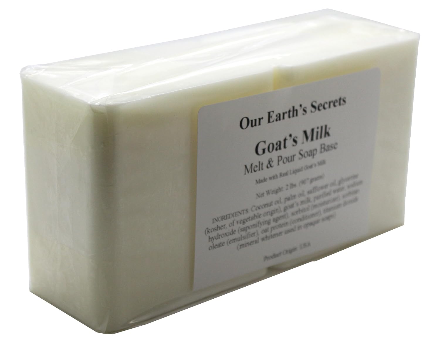 Goats Milk - 2 Lbs Melt and Pour Soap Base