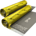 Premium Floor Underlayment with Moisture Barrier – 200 sq ft Roll, 3mm Thick – Quiets Foot Traffic Noise, Under Floor