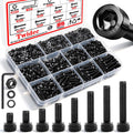 Twidec/1015PCS M3 Screws Assortment Kit,Hex Socket Cap Head Screws