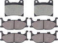 MOTOKU Front and Rear Brake Pads for Vstar 1100 1999-2009