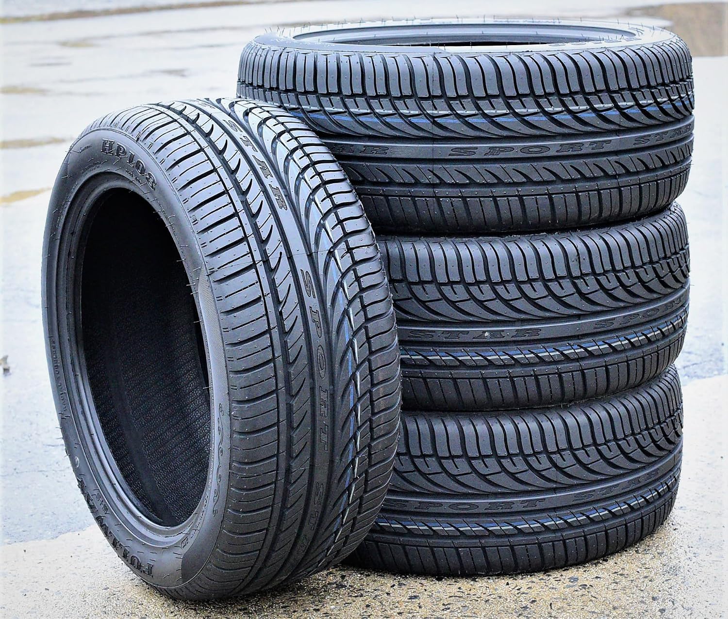 Set of 4 (FOUR) Fullway HP108 All-Season Passenger Car High Performance Radial Tires-245/45R17 245/45ZR17 245/45/17
