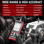 SWANSOFT 5-in-1 Vibration Meter with Remote Sensor, Industrial Analyzer