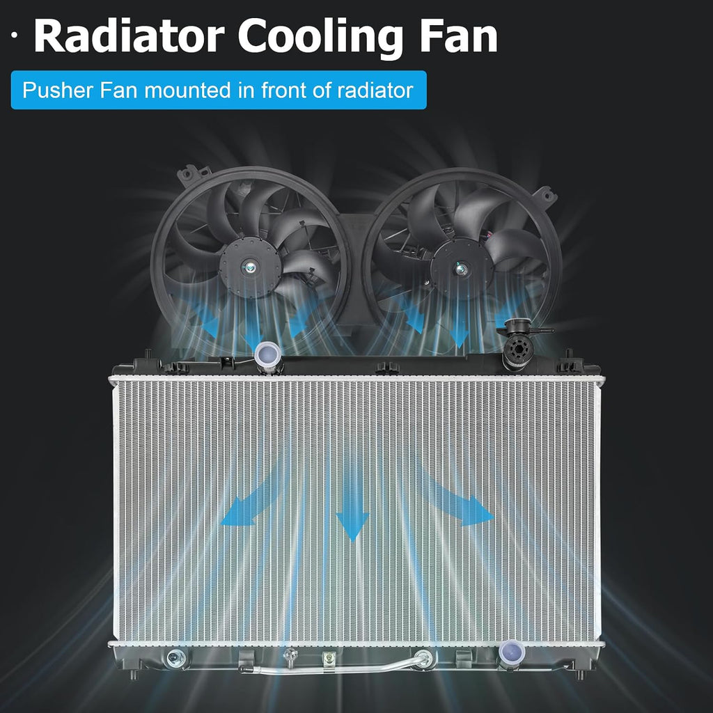 Radiator Cooling Fan for Kia Forte 2019-2022 for Hyundai Elantra 2017-2020