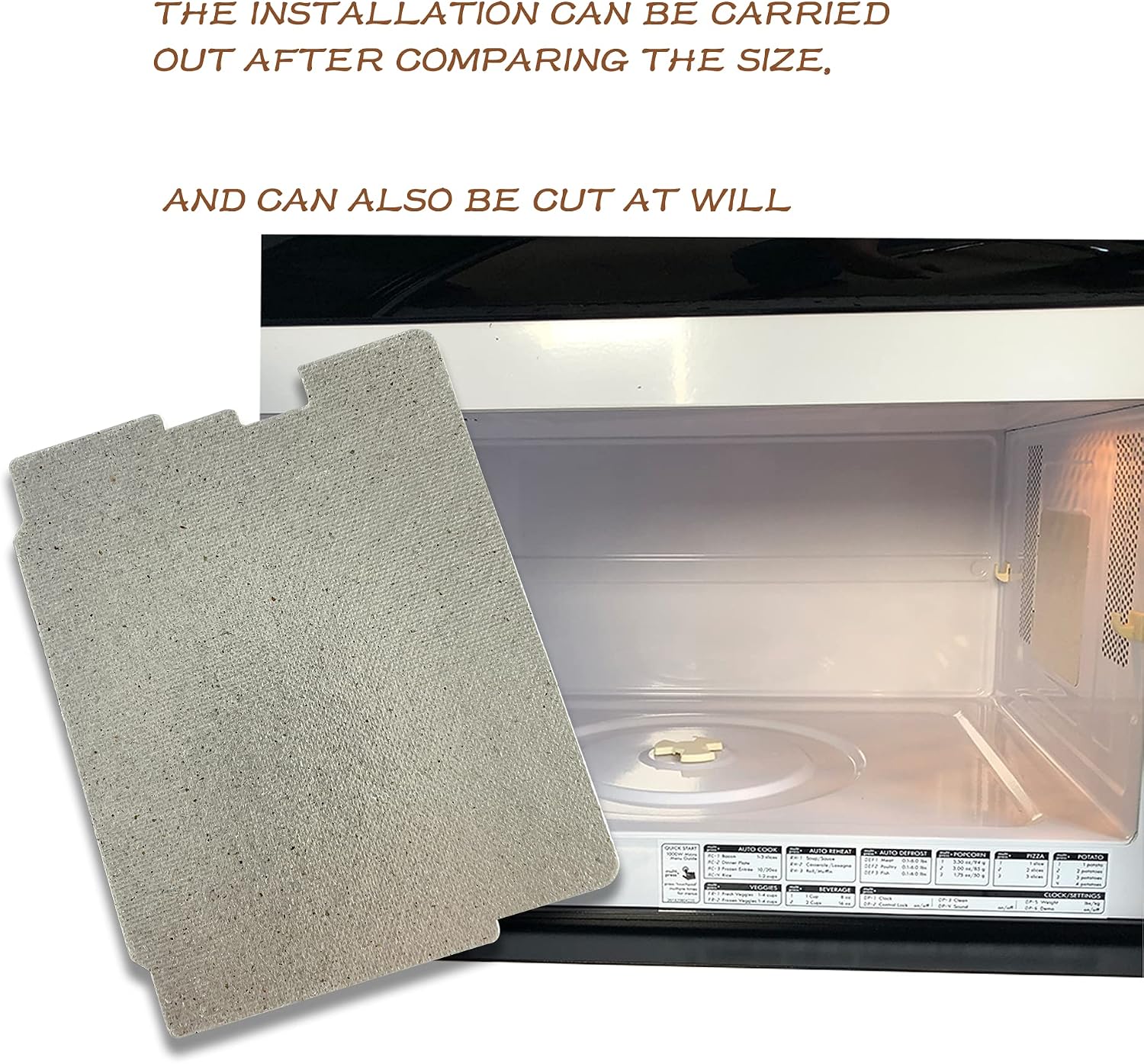 5304462314 Microwave Waveguide Cover Replacement for Frigidaire Microwave | Oven Repairing Part Mica Plates Sheets (2