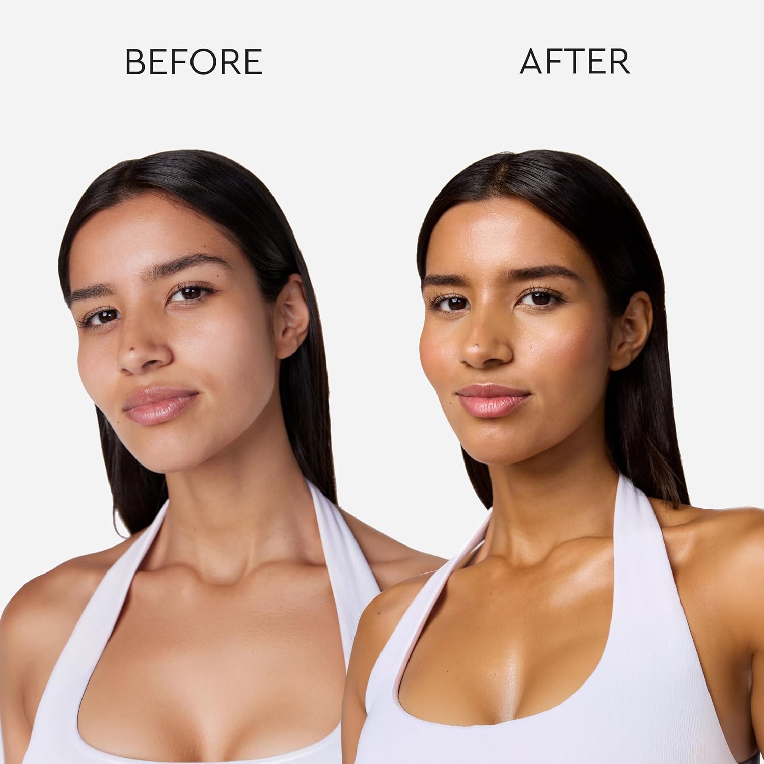 Dark Self-Tan Drops, Face Tanning Drops, 1.01 Fl Oz | Buildable self-tanning glow, face self tanner to mix with